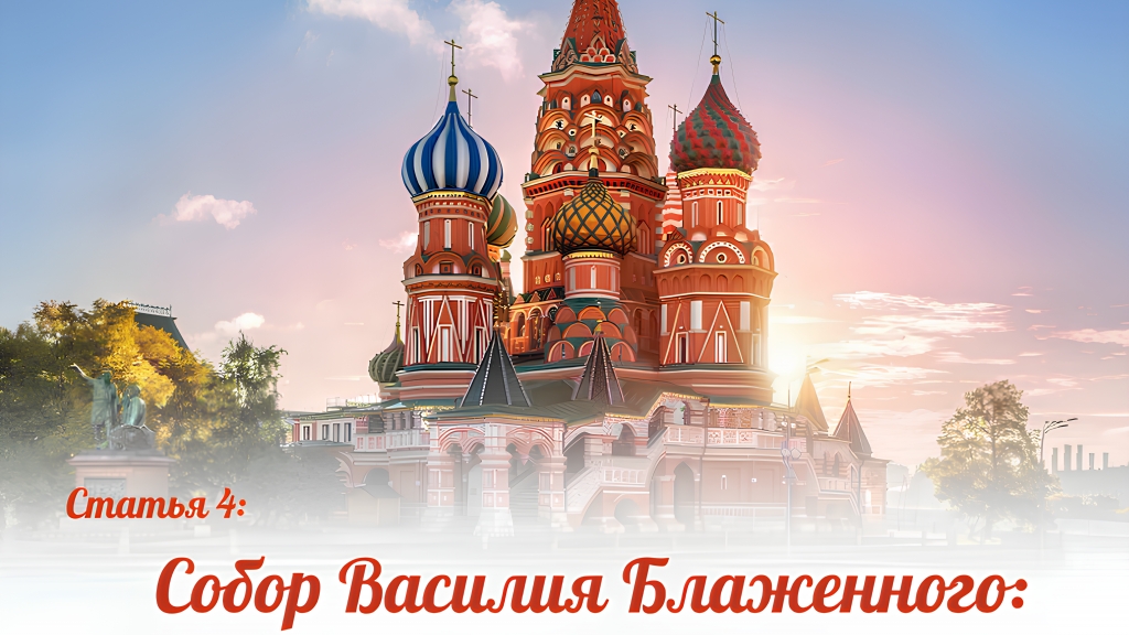 Собор Василия Блаженного-превосходное сочетание религиозной и светской архитектуры