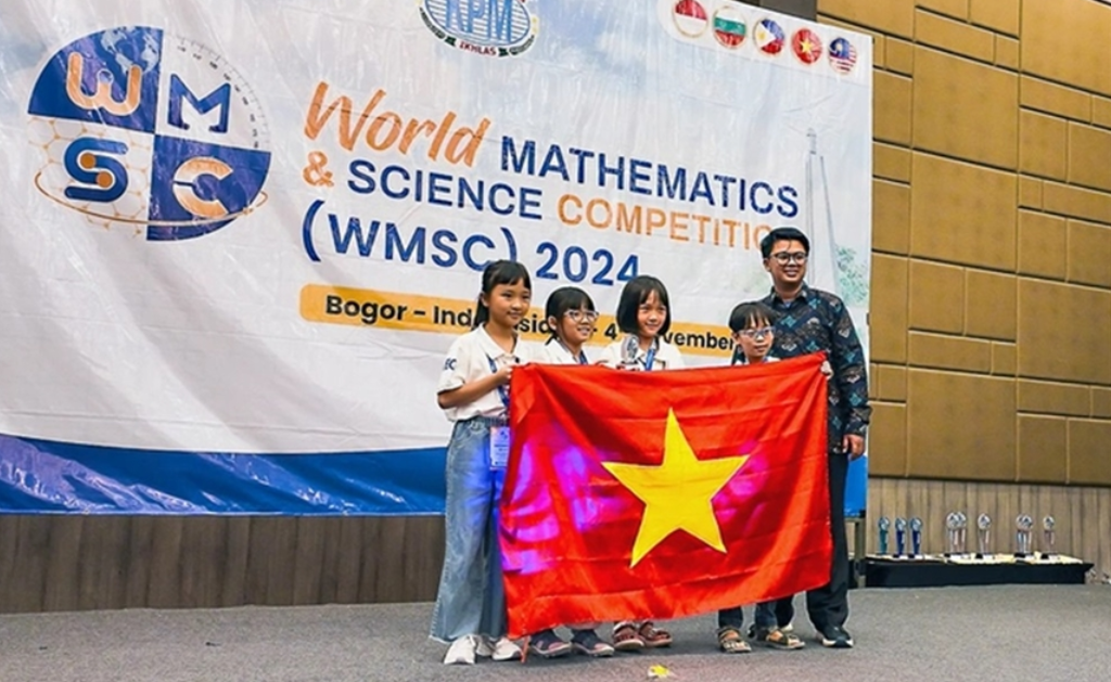 Студенческая делегация Вьетнама завоевала медали на WMSC 2024