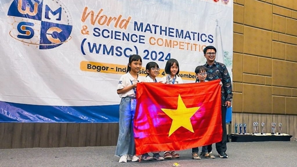 Студенческая делегация Вьетнама завоевала медали на WMSC 2024