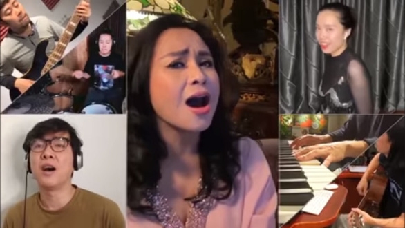 nghe si viet sang tac ca khuc lan toa thong diep phong chong dich covid 19
