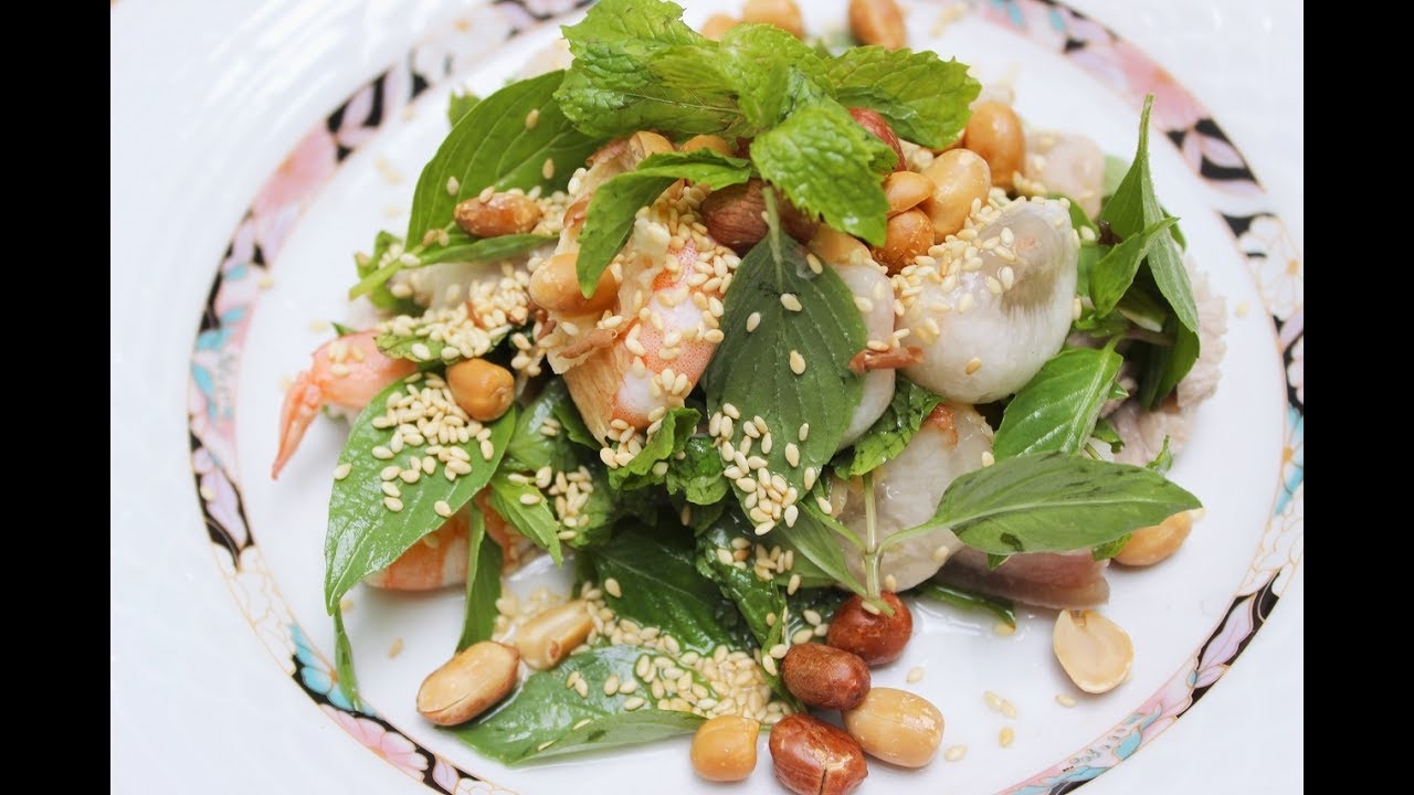 la ma ngon voi nhung mon an duoc che bien tu mang cut
