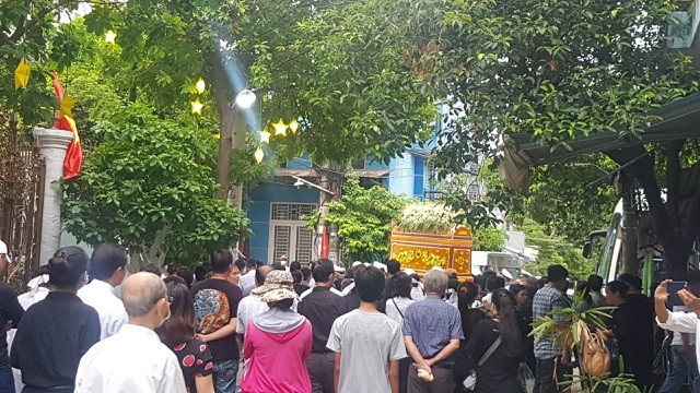 Tiễn đưa nhạc sĩ Vũ Đức Sao Biển về nơi an nghỉ tien dua nhac si vu duc sao bien ve noi an nghi