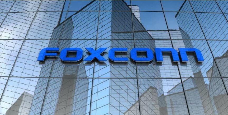 Cổ phiếu Foxconn tăng 3% sau cuộc đàm phán với Vinfast về quan hệ đối tác xe điện Cổ phiếu Foxconn tăng 3% sau cuộc đàm phán với VinFast về xe điện
