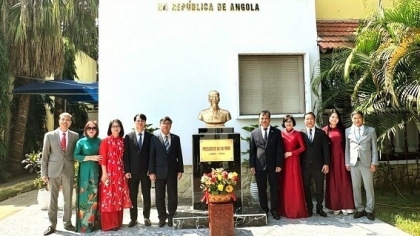 越南在安哥拉共和国外交部组织的交流活动中给人留下了深刻的印象