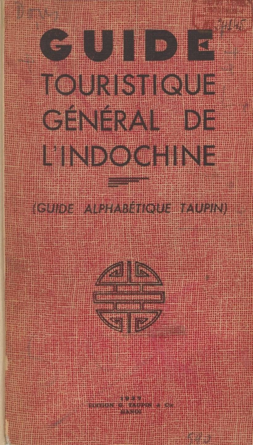 Обложка путеводителя по Индокитаю, изданного G.Taupin & Cie. (Источник: Национальная библиотека Франции)