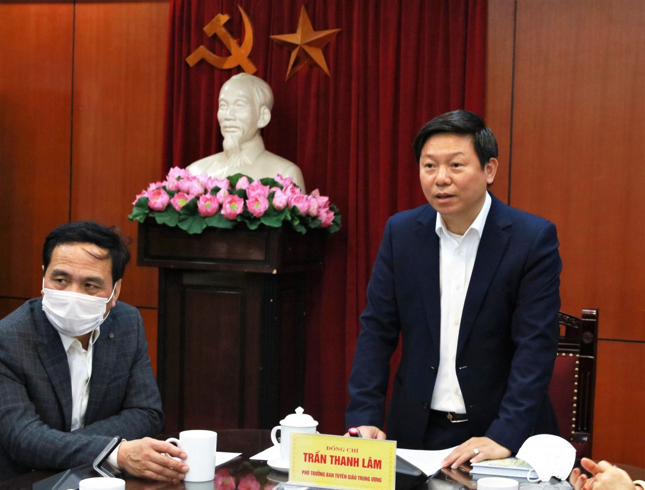 Ban Tuyên giáo Trung ương bổ nhiệm Vụ trưởng Vụ Thông tin Đối ngoại và Hợp tác quốc tế mới