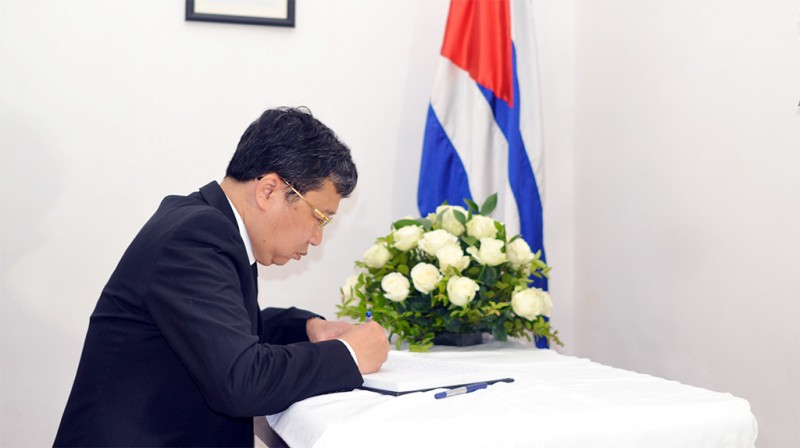 Tưởng niệm nguyên Chủ tịch Quốc hội Cuba Ricardo Alarcon de Quesada