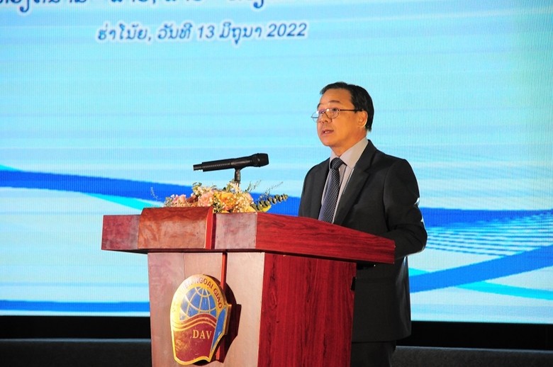 Sengphet Houngboungnuang, Đại sứ đặc mệnh toàn quyền nước CHDCND Lào tại Việt Nam phát biểu tại Lễ phát động (Ảnh: Thế Dương) Sengphet Houngboungnuang, Đại sứ đặc mệnh toàn quyền nước CHDCND Lào tại Việt Nam phát biểu tại Lễ phát động (Ảnh: Thế Dương)