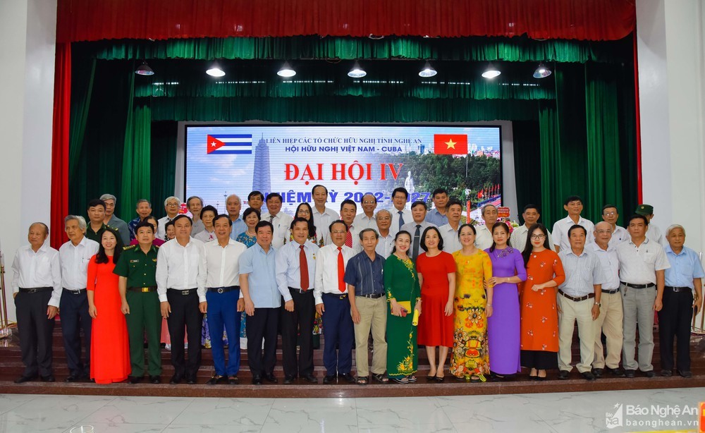 Hội Hữu nghị Việt Nam - Cuba tỉnh Nghệ An tổ chức Đại hội nhiệm kỳ 2022 – 2027 Hội Hữu nghị Việt Nam - Cuba tỉnh Nghệ An tổ chức Đại hội nhiệm kỳ 2022 – 2027