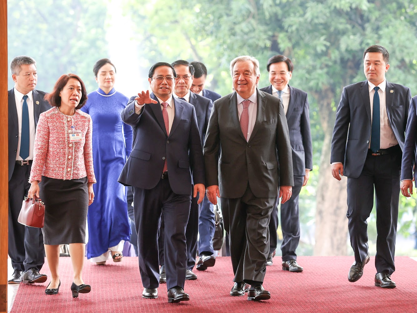 Chùm ảnh: Thủ tướng Phạm Minh Chính tiếp Tổng Thư ký Liên hợp quốc Chùm ảnh: Thủ tướng Phạm Minh Chính tiếp Tổng Thư ký Liên hợp quốc