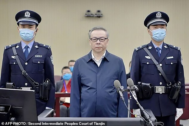 undefined Lai Xiaomin, former Communist Party member, was sentenced to death (Photo: AFP)