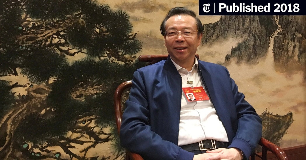 undefined The high-profile death sentence will send a message to the rest of the Chinese over corruption (Photo: NY Times)