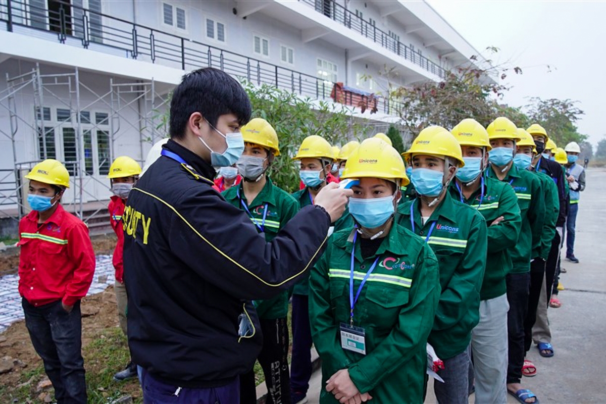 Hai Duong's third field hospital established at 'lightning speed' Hai Duong's third field hospital established at 'lightning speed'