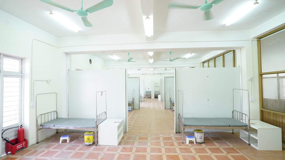 Hai Duong's third field hospital established at 'lightning speed' Hai Duong's third field hospital established at 'lightning speed'