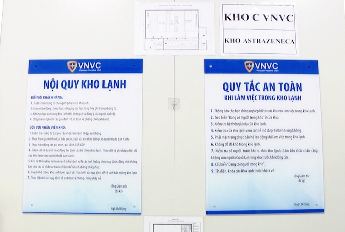 A peak into Vietnam’s first super-cold COVID-19 vaccine storage A peak into Vietnam’s first super-cold COVID-19 vaccine storage