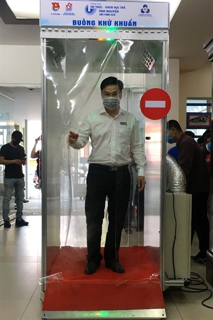 More covid-mobile disinfection chambers launched in Vietnam more covid mobile disinfection chambers launched in vietnam