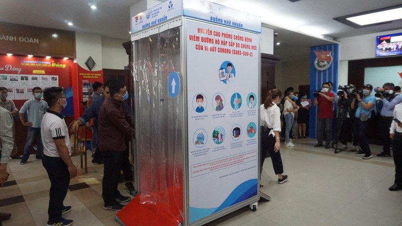 More covid-mobile disinfection chambers launched in Vietnam more covid mobile disinfection chambers launched in vietnam