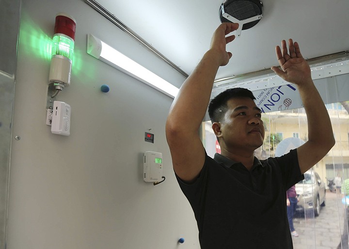 More covid-mobile disinfection chambers launched in Vietnam more covid mobile disinfection chambers launched in vietnam