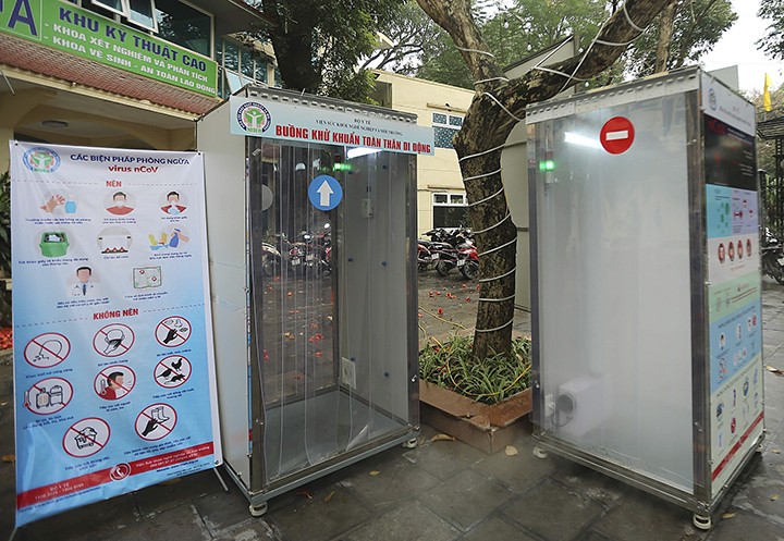 More covid-mobile disinfection chambers launched in Vietnam more covid mobile disinfection chambers launched in vietnam