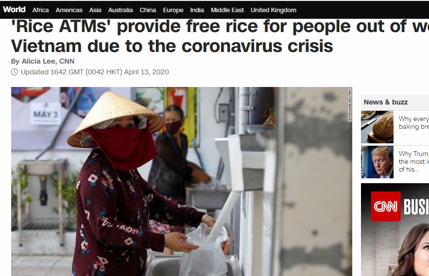 vietnam rice atm goes beyond borders to 10 southeast asian countries