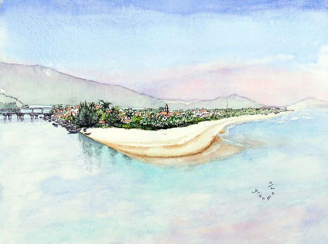 A French tourist draws Vietnam unique beauties his way a french tourist draws vietnam unique beauties his way