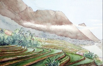 vietnamese 10 year old painter creates art from coronavirus chaos