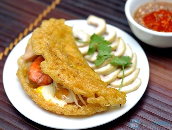 Crispy pancake, the tase of Hue crispy pancake the tase of hue
