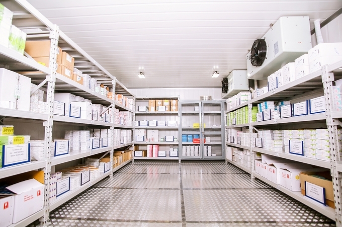 A peek into cold storage preserving thousands of Covid 19 vaccines in Vietnam