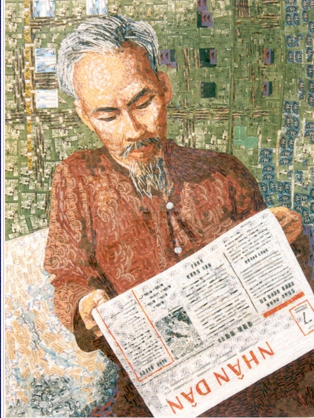 Vietnamese infinite affection towards President Ho Chi Minh through 500 stamp collages vietnamese infinite affection towards president ho chi minh through 500 stamp collages