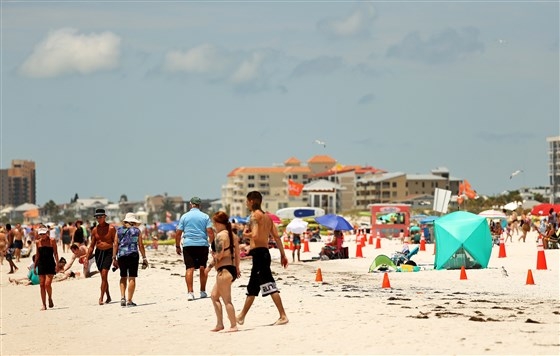 Restrictive measures in place as US beaches reopen for Memorial Day amid COVID-19 pandemic restrictive measures in place as us beaches reopen for memorial day amid covid 19 pandemic
