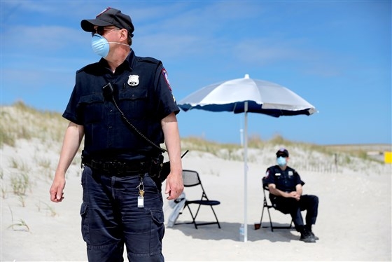 Restrictive measures in place as US beaches reopen for Memorial Day amid COVID-19 pandemic restrictive measures in place as us beaches reopen for memorial day amid covid 19 pandemic