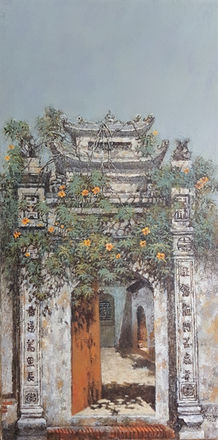 Exhibition shows the beauty of Vietnam northern ancient village exhibition shows the beauty of old northern village