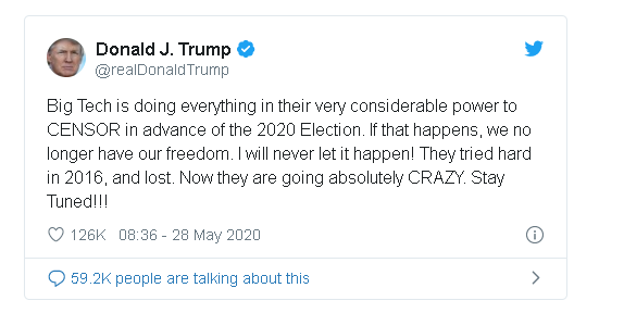 Trump’s executive order might curtail protections for social media companies trumps executive order might curtail protections for social media companies