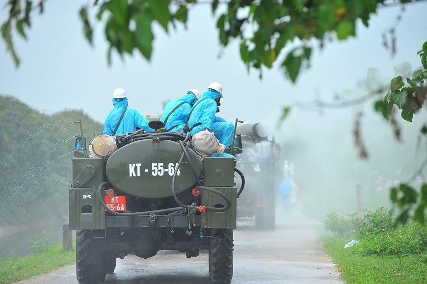 In photos: Army force disinfects Covid-hit hospital In photos: Army force disinfects Covid-infected hospital