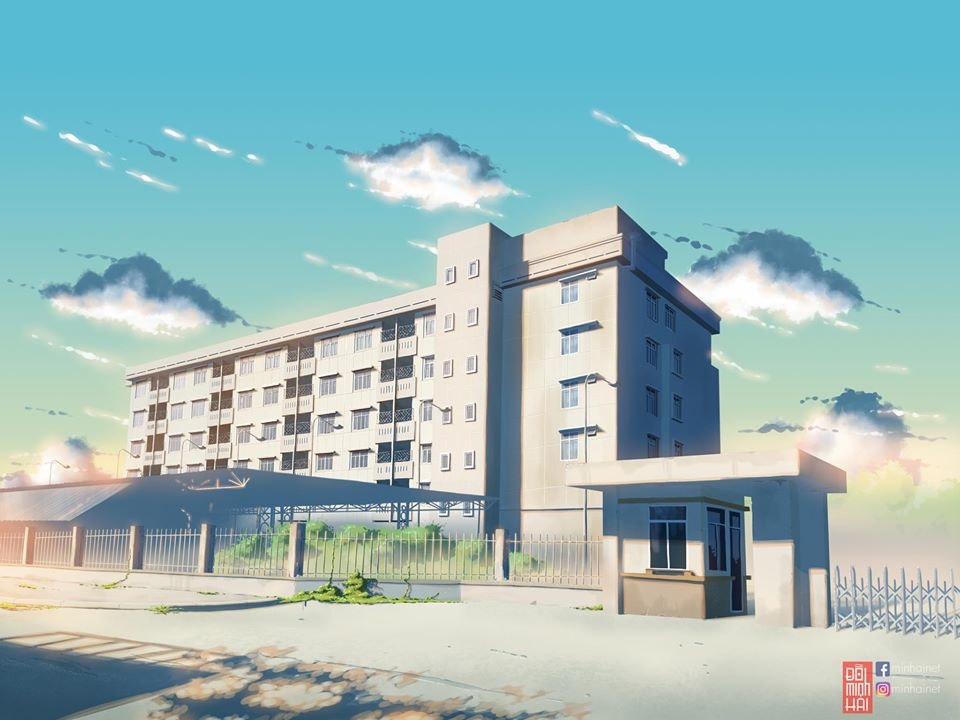 Vietnamese student’s impressive sketches of hometown in Anime style vietnamese students impressive sketches of hometown in anime style