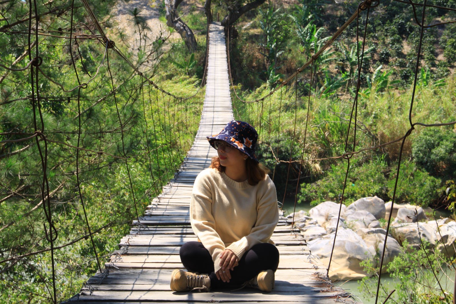 La Ba Bridge, suspension bridge not for the faint-hearted la ba bridge suspension bridge not for the faint hearted
