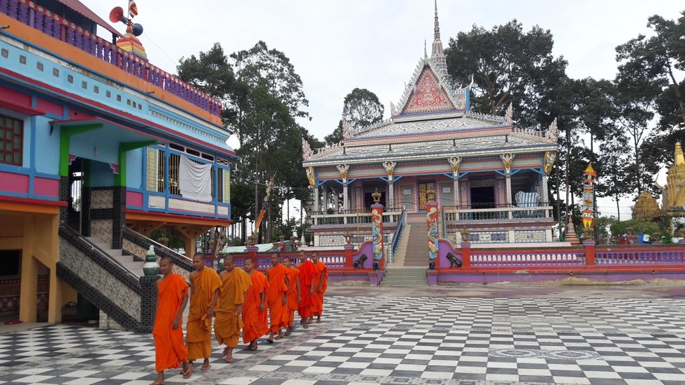 Must-visit spiritual tourist attractions in Soc Trang Sro lon Pagoda