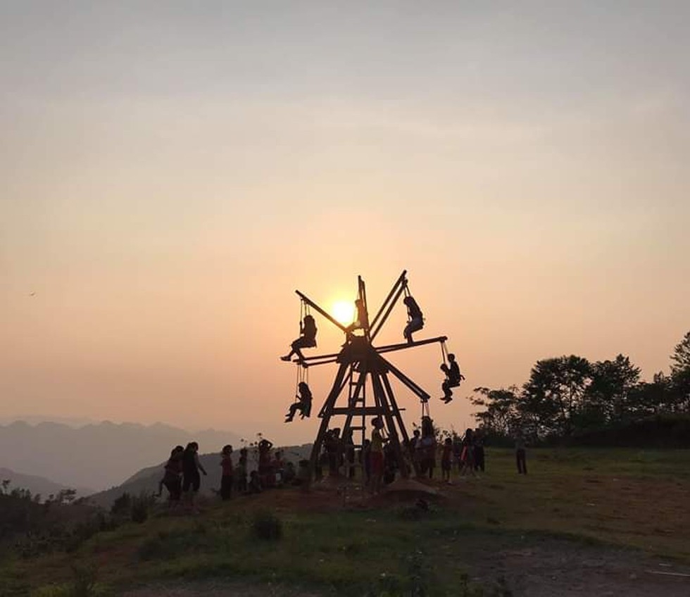 Lai Chau, Tay Bac Sunset at Sin Suoi Ho village