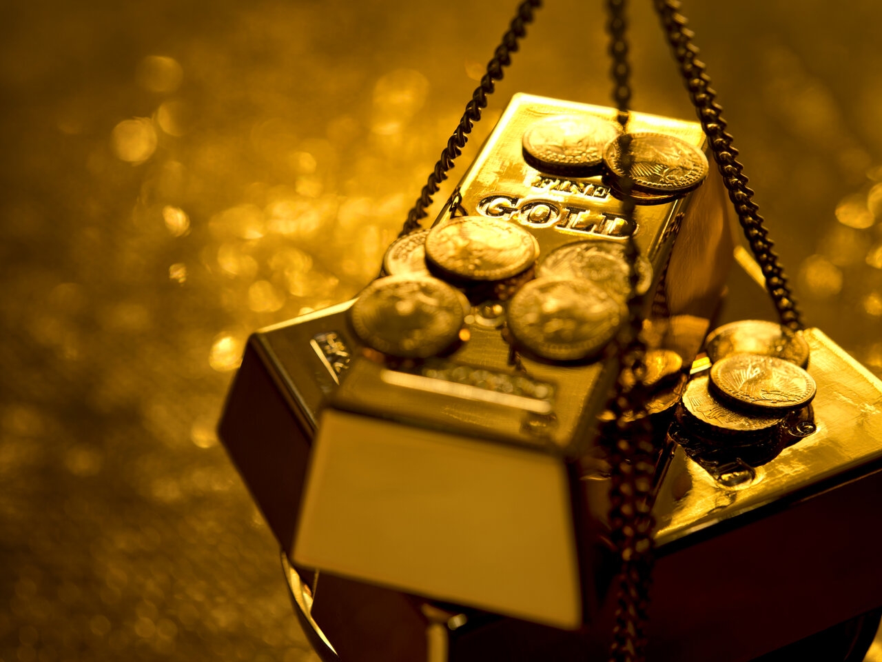 undefined Gold recedes from $1,811 to $1,807.68, currently around $1,808.50, during the early Monday morning in Asia