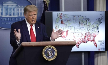 world breaking news today july 24 trump cancels republican national convention events in florida