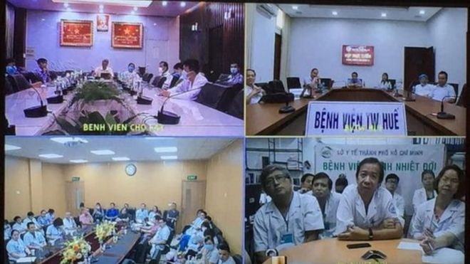 British pilot, Vietnam’s Patient 91 warns people to stay vigilant of the coronavirus Vietnamese top medical experts and doctors joined in an online meeting to discuss the treatment for the British pilot