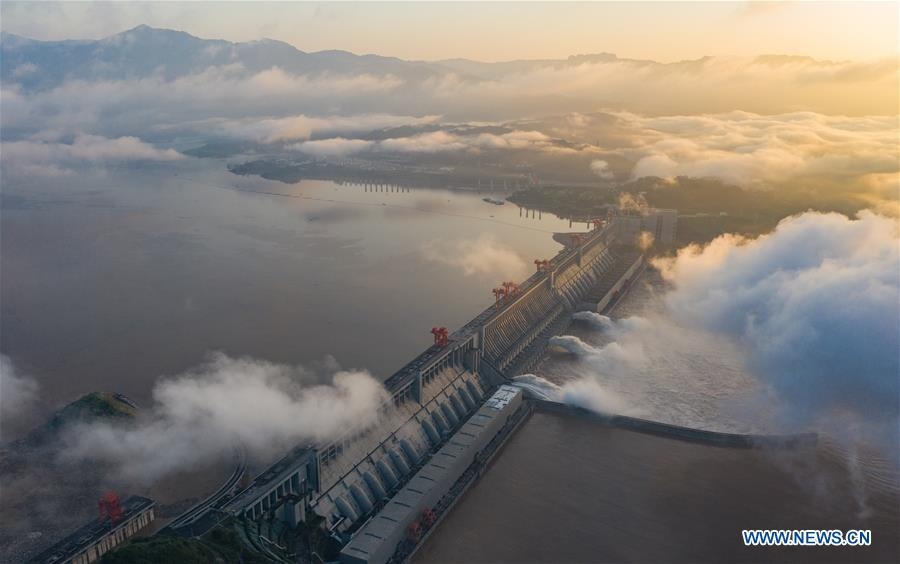 China massive flood update: Floodwater discharged from Three Gorges Dam (Images) China massive flood update: Floodwater discharged from Three Gorges Dam (Images)