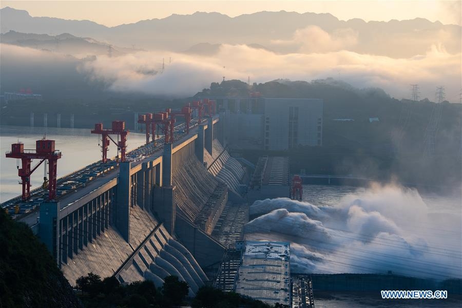 China massive flood update: Floodwater discharged from Three Gorges Dam (Images) China massive flood update: Floodwater discharged from Three Gorges Dam (Images)