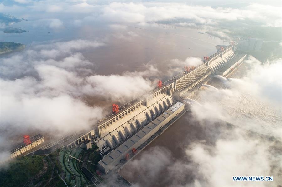 China massive flood update: Floodwater discharged from Three Gorges Dam (Images) China massive flood update: Floodwater discharged from Three Gorges Dam (Images)