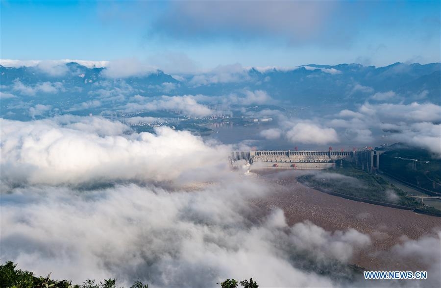 China massive flood update: Floodwater discharged from Three Gorges Dam (Images) China massive flood update: Floodwater discharged from Three Gorges Dam (Images)