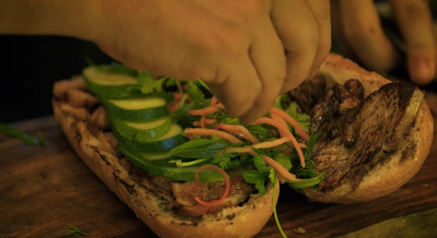 Special 100 USD banh mi in Ho Chi Minh City Special 100 USD banh mi in Ho Chi Minh City
