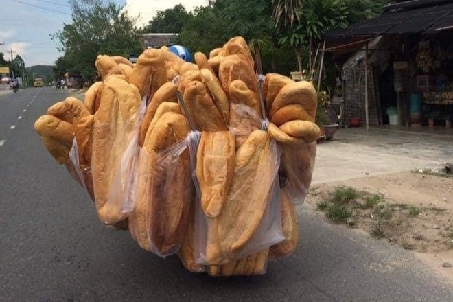 Special 100 USD banh mi in Ho Chi Minh City Special 100 USD banh mi in Ho Chi Minh City