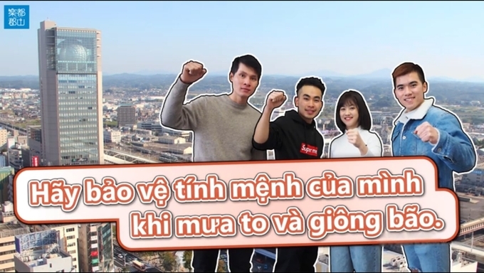 Overseas Vietnamese help Japanese make subtitles for disaster awareness-raising videos Overseas Vietnamese help Japanese make subtitles for disaster awareness-raising videos