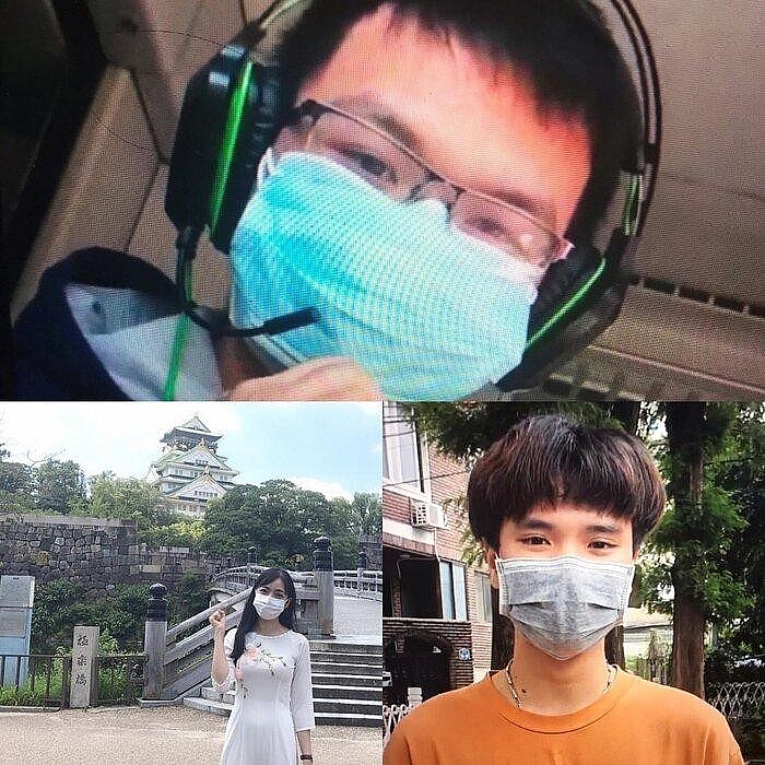 Oversea Vietnamese students send encouraging videos to cheer Vietnam on in the COVID-19 fight Overseas students cheer Vietnam on in COVID-19 fight via video