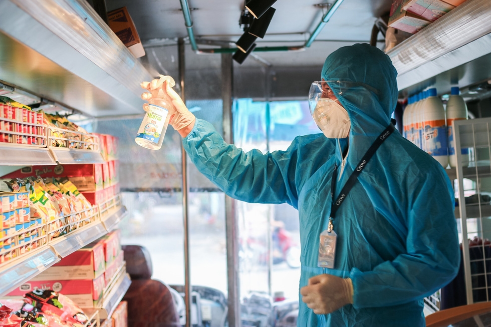 Supermarket Bus - New Initiative For Shoppers During Covid Time Supermarket Bus New Initiative For Shoppers During Covid Time